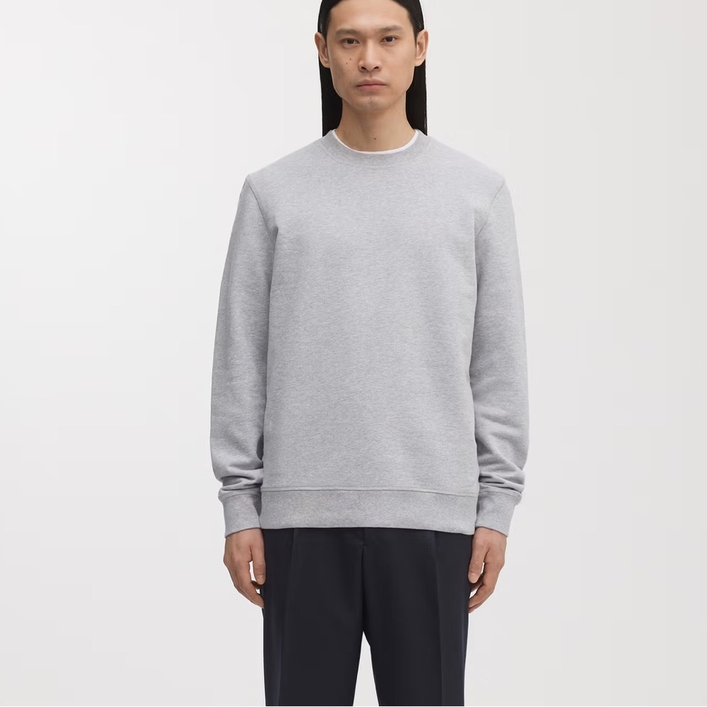 Asket NWT The Sweatshirt in Grey Melange